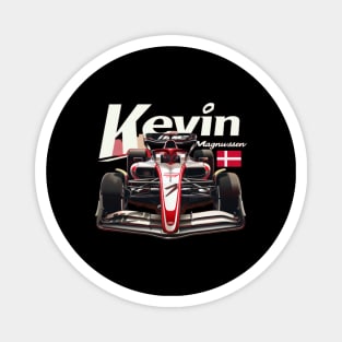 Kevin Magnussen, Formula 1 Driver, KMAG20, Haas F1 team Magnet